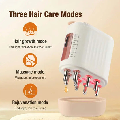 Radiance Glide™ All In One Hair Oil Applicator for Scalp Health and Hair Growth